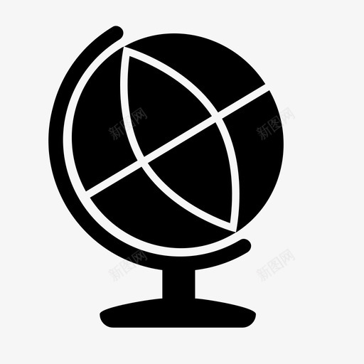 地球地理地图图标svg_新图网 https://ixintu.com 地图 地球 地理 学习 知识