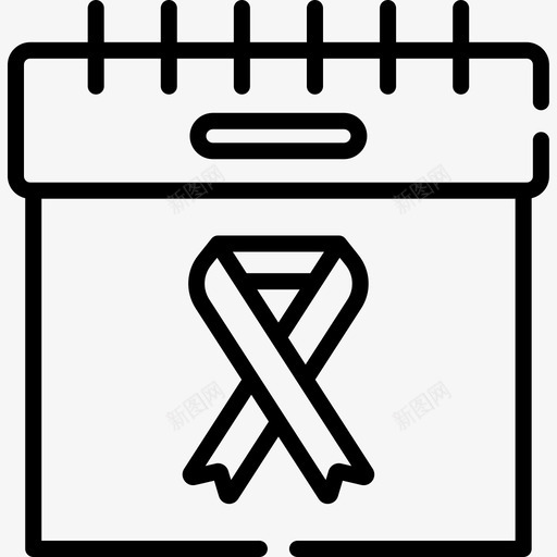 癌症世界癌症意识日8线性图标svg_新图网 https://ixintu.com 世界 意识 癌症 线性