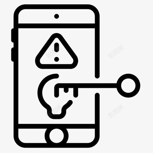 解锁黑客23线性图标svg_新图网 https://ixintu.com 线性 解锁 黑客23