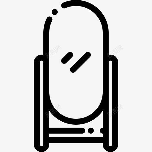 全身镜家装20直线图标svg_新图网 https://ixintu.com 全身 家装 直线