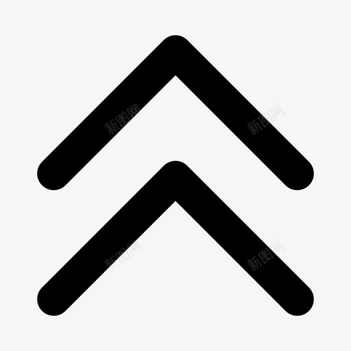 公用-双箭头-左边svg_新图网 https://ixintu.com 公用-双箭头-左边
