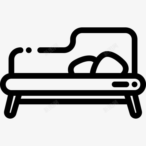 沙发家装20直线型图标svg_新图网 https://ixintu.com 家装 沙发 直线 线型