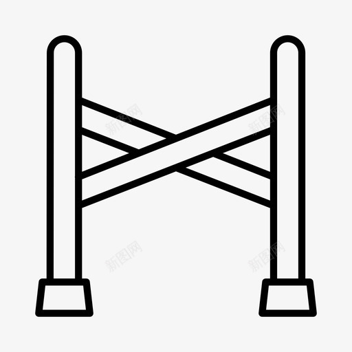 跳马马术赛马图标svg_新图网 https://ixintu.com 赛马 跳马 马术 骑师 骑马
