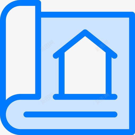 蓝图建筑师2图标svg_新图网 https://ixintu.com 建筑师 蓝图