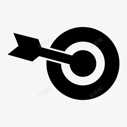 目标箭头观众图标svg_新图网 https://ixintu.com 业务 目标 箭头 观众