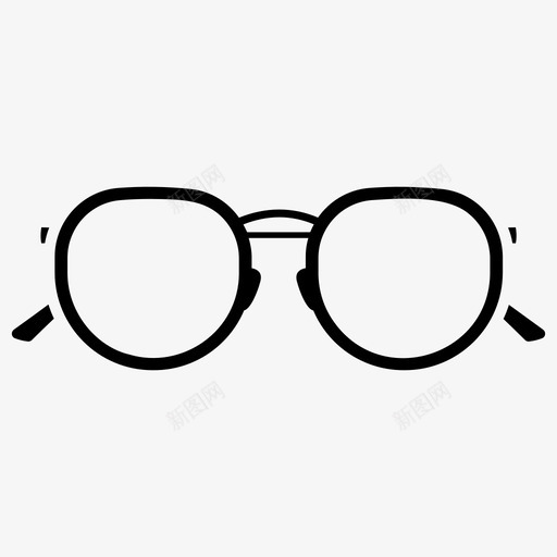 眼镜双焦点视图图标svg_新图网 https://ixintu.com 会计字形图标 双焦点 眼镜 税务计算过程集 视图