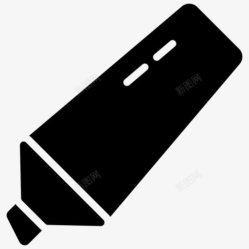 荧光笔记号笔文具图标svg_新图网 https://ixintu.com 图标 字形 学习 学生 工具 教育 文具 科学 荧光笔 记号 设备