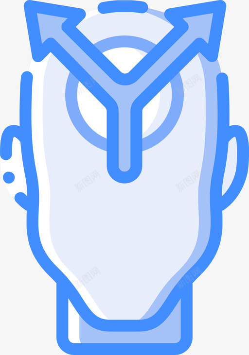机遇人类思维41蓝色图标svg_新图网 https://ixintu.com 人类思维41 机遇 蓝色