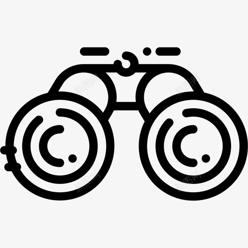 双筒望远镜野营108直线图标svg_新图网 https://ixintu.com 双筒 望远镜 直线 野营