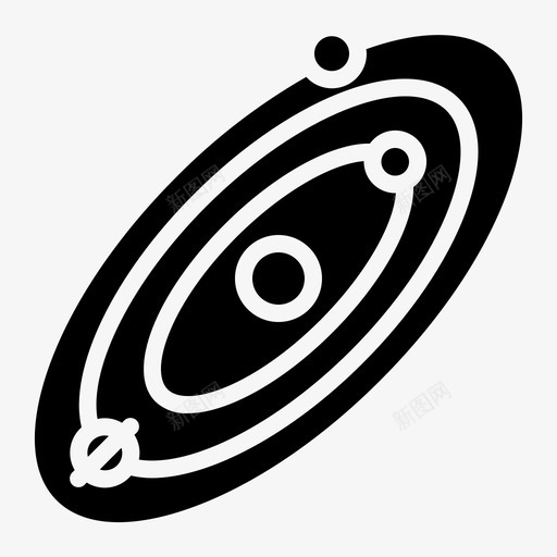 太阳系天文学太空图标svg_新图网 https://ixintu.com 固体 天文学 太空 太阳系 科学