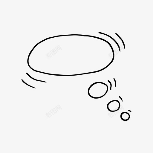 语音泡泡聊天漫画图标svg_新图网 https://ixintu.com 对话 消息 漫画 聊天 语音泡泡