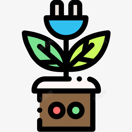 花生态150线形颜色图标svg_新图网 https://ixintu.com 生态150 线形颜色 花