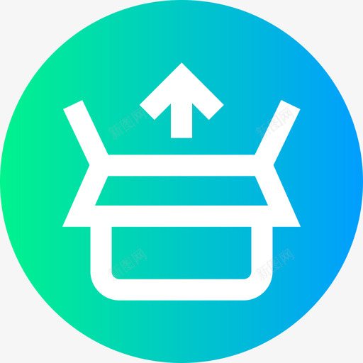 拆箱物流56循环图标svg_新图网 https://ixintu.com 循环 拆箱 物流