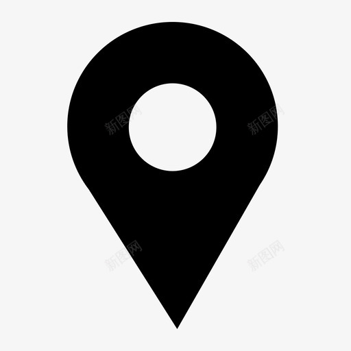 定位1svg_新图网 https://ixintu.com 定位1 扁平 简约