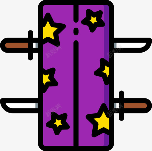 魔术盒马戏团45线性颜色图标svg_新图网 https://ixintu.com 线性 颜色 马戏团 魔术