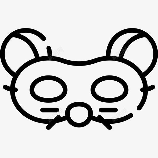 面具51党直系图标svg_新图网 https://ixintu.com 直系 面具