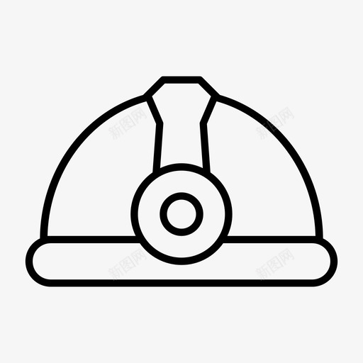 安全帽施工防护图标svg_新图网 https://ixintu.com 安全帽 施工 现场 防护
