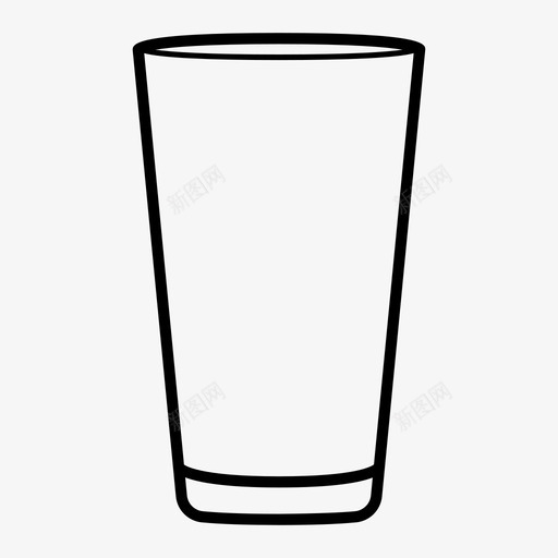 品脱玻璃酒吧啤酒图标svg_新图网 https://ixintu.com 品脱玻璃 啤酒 玻璃器皿 酒吧 饮料