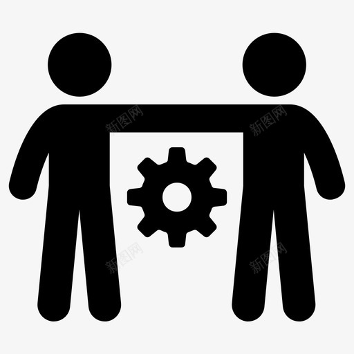 生产力配置生产图标svg_新图网 https://ixintu.com 服务 生产 生产力 设置 配置