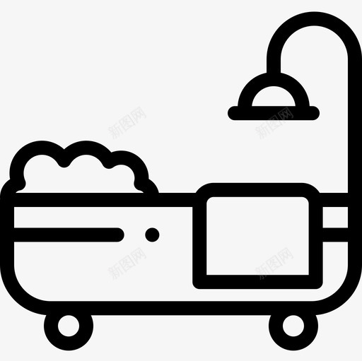 浴室管146号酒店线性图标svg_新图网 https://ixintu.com 146号 浴室 线性 酒店