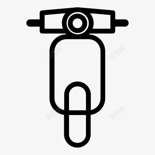摩托车汽车图标svg_新图网 https://ixintu.com 摩托车 汽车