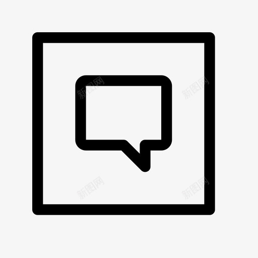 聊天评论信息图标svg_新图网 https://ixintu.com 信息 回复 文本 用户界面 短信 聊天 评论