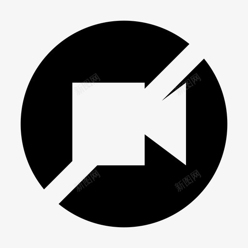 视频照相机订阅源图标svg_新图网 https://ixintu.com uiux圆形实体 照相机 电影 网络摄像头 胶片 视频 订阅源
