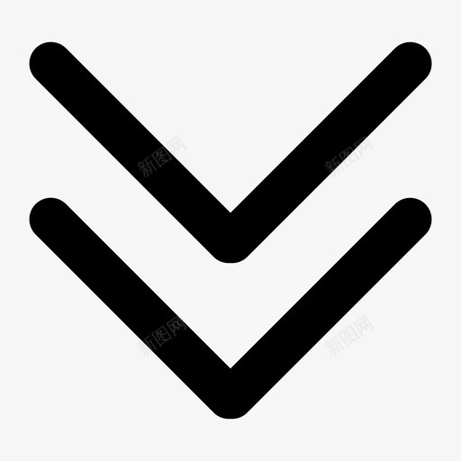双箭头_右svg_新图网 https://ixintu.com 双箭头_右