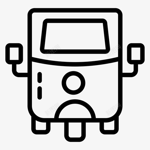 tuktukautorikshaw图标svg_新图网 https://ixintu.com auto rikshaw tuk 三轮车 图标 汽车 线路 运输 运输线