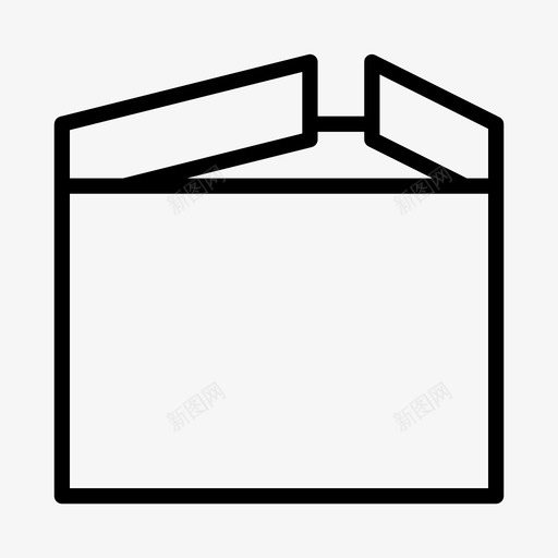 盒装礼品包装图标svg_新图网 https://ixintu.com 产品 包装 提纲 盒装 礼品 采购