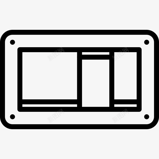 电灯开关电工电图标svg_新图网 https://ixintu.com 电 电工 电灯开关