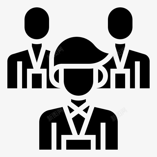 员工头脑风暴社区图标svg_新图网 https://ixintu.com glyph 业务 合作 员工 团队 头脑 招聘 社区 风暴