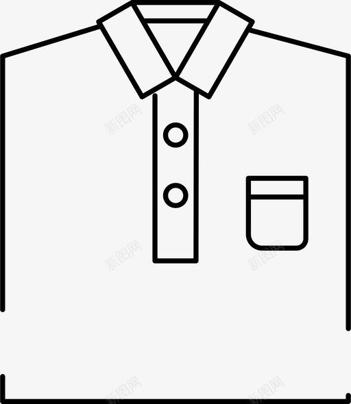 T恤衣服连衣裙图标svg_新图网 https://ixintu.com T恤 衣服 连衣裙