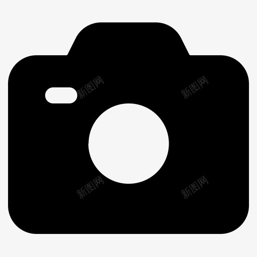 照相机基本照片图标svg_新图网 https://ixintu.com 图片 图示 基本 摄影 照片 照相机 用户界面