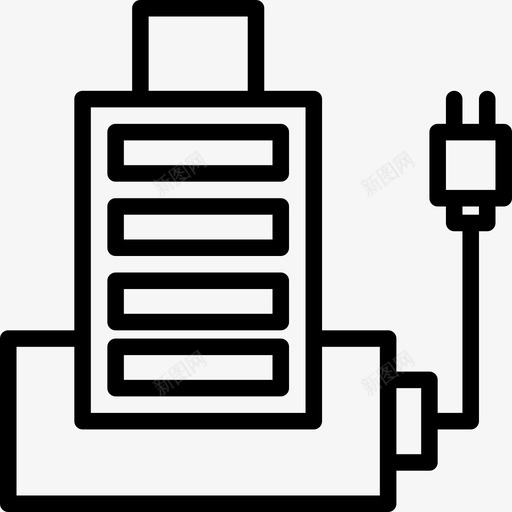 25号摄像机线性插头图标svg_新图网 https://ixintu.com 25号 插头 摄像机 线性