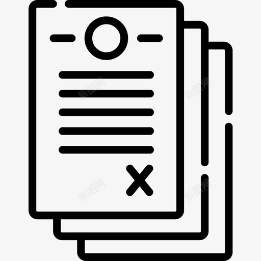 拒绝营销121线性图标svg_新图网 https://ixintu.com 拒绝 线性 营销