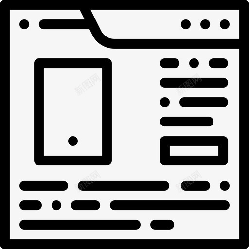 网络电子商务81线性图标svg_新图网 https://ixintu.com 电子商务 线性 网络
