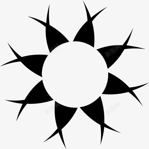 花花园装饰品图标svg_新图网 https://ixintu.com 图案 花园 装饰品