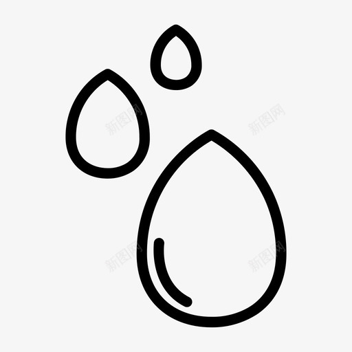 血液捐献者滴水图标svg_新图网 https://ixintu.com 医疗 医疗图标集轮廓 捐献者 水 滴水 血液