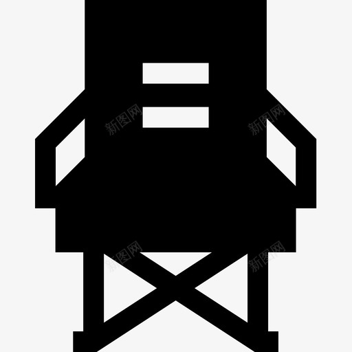 椅子钓鱼23有人坐图标svg_新图网 https://ixintu.com 有人坐 椅子 钓鱼23