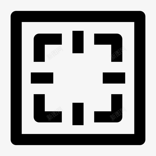 聚焦瞄准照相机图标svg_新图网 https://ixintu.com 捕捉 方格 照相机 目标 瞄准 聚焦