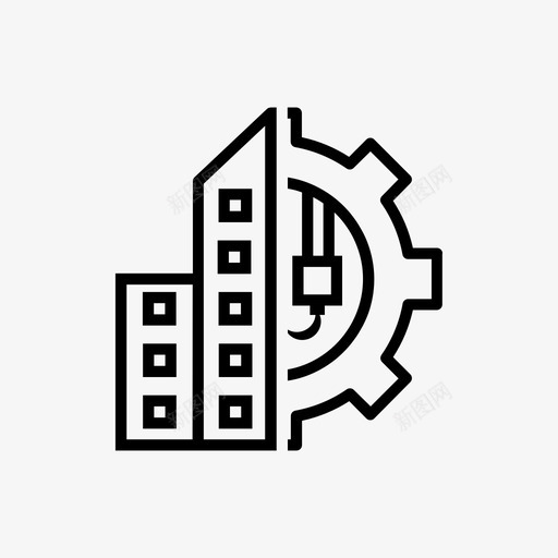 土木工程建筑师建筑学图标svg_新图网 https://ixintu.com 土木工程 土木工程师 工程师 建筑学 建筑师 建造者 规划师
