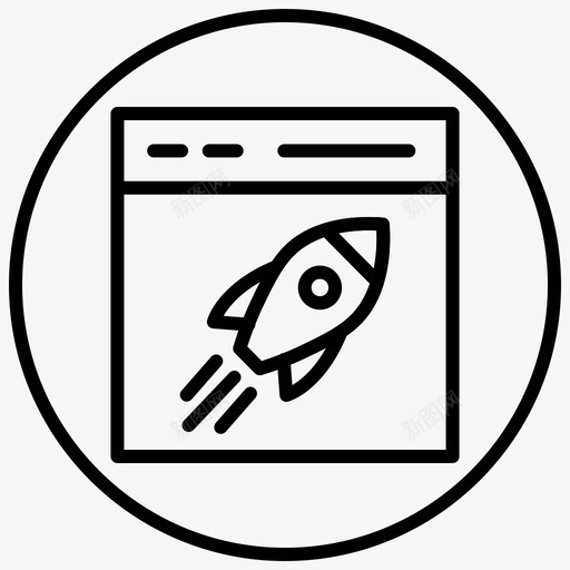 发布网站快速营销图标svg_新图网 https://ixintu.com 1行 发布 快速 浏览器 网站 营销