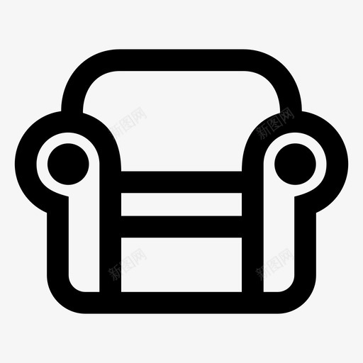 椅子家具房间图标svg_新图网 https://ixintu.com 家具 座位 房间 椅子