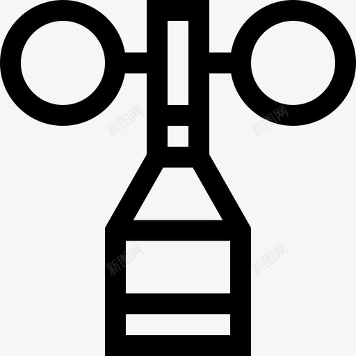 风传感器domotics17线性图标svg_新图网 https://ixintu.com domotics17 线性 风传感器