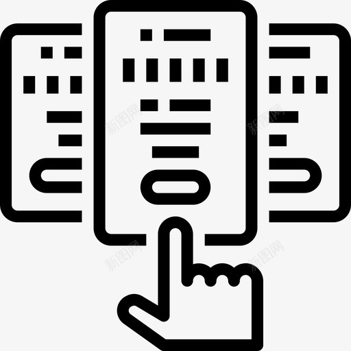 订阅数字营销82线性图标svg_新图网 https://ixintu.com 数字 线性 营销 订阅