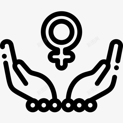 女权主义女权主义13直系图标svg_新图网 https://ixintu.com 女权主义 女权主义13 直系