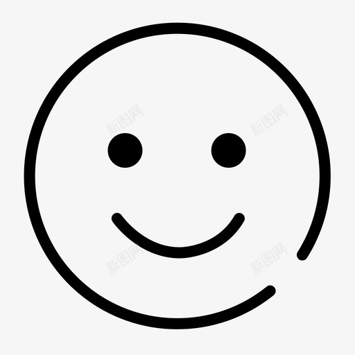 笑脸 (1)svg_新图网 https://ixintu.com 笑脸 (1)