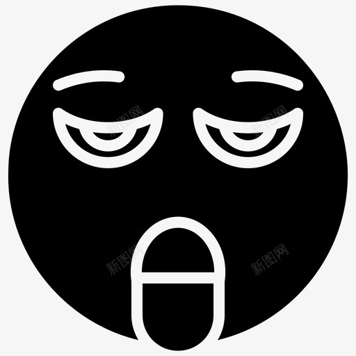吐舌头表情符号表情符号有趣表情符号图标svg_新图网 https://ixintu.com 化身 呕吐 图标 字形 微笑 有趣 笑脸 符号 舌头 表情