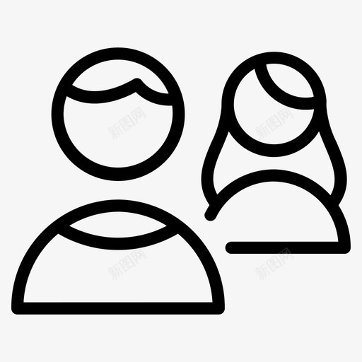 情侣女孩爱情图标svg_新图网 https://ixintu.com 女人 女孩 情侣 浪漫 爱情 男人 酒店